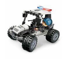 QMAN MineCity W11011-4 Polizeijeep / Bausatz / Anzahl der Figuren|Teile: 1|98 / ab 6 Jahren