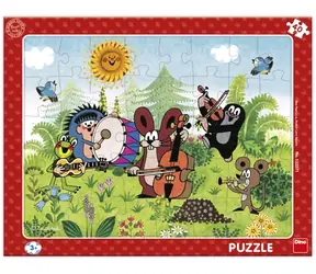 Dino Brettpuzzle Der Maulwurf und die Bande / 40 Teile / ab 3 Jahren