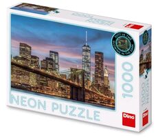 Dino Puzzle New York neon / 1000 Teile / ab 15 Jahren