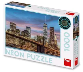 Dino Puzzle New York neon / 1000 Teile / ab 15 Jahren