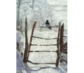 Galison Box Claude Monet Magpie 20 Postkarten