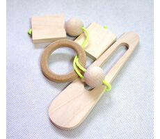 Tschechisch Holzspielzeug. Puzzlering aus Holz / ab 5 Jahren