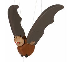 Tschechisch Holzspielzeug Hängender Holzschläger / ab 3 Jahren