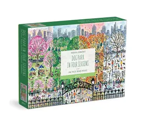 Galison Holzpuzzle Hundepark 4 Jahreszeiten / 250 Teile / ab 6 Jahren