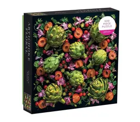 Galison Puzzle Artischockenblüten / 500 Teile / ab 8 Jahren