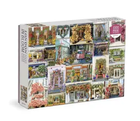 Galison Puzzle Flowering London / 1000 Teile / ab 8 Jahren