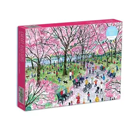 Galison Puzzle Blühende Sakura / 1000 Teile / ab 8 Jahren