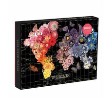 Galison Puzzle Flowering Earth / 1000 Teile / ab 8 Jahren