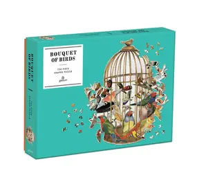 Galison Puzzle Vogelstrauß / 750 Teile / ab 8 Jahren