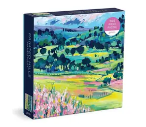 Galison Puzzle Natur bemalt / 500 Teile / ab 8 Jahren