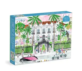 Galison Puzzle Sonniger Tag in Palm Beach / 1000 Teile / ab 8 Jahren