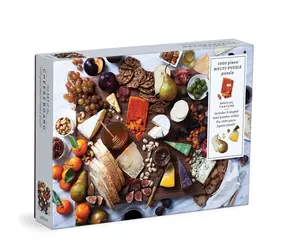 Galison Puzzle Käseverkostungsbrett / 1000 Teile / ab 8 Jahren
