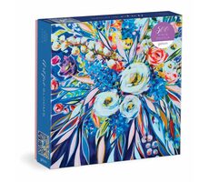 Galison Puzzle Künstlerische Blumen / 500 Teile / ab 8 Jahren