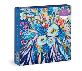 Galison Puzzle Künstlerische Blumen / 500 Teile / ab 8 Jahren