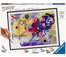 Ravensburger CreArt Wassily Kandinsky: Gelb, Rot, Blau / ab 14 Jahren