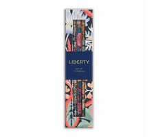Galison Set Liberty Tanjore Gardens Blumenstifte / Härtegrad HB / 10 Stück / ab 3 Jahren