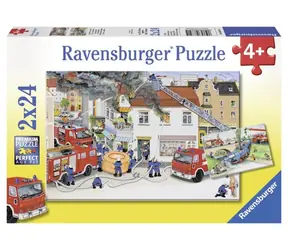 Ravensburger Für Feuerwehrleute / 2x24 Teile / ab 4 Jahren