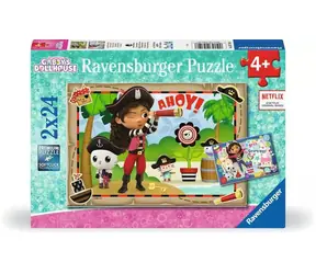 Ravensburger Gabby's Dollhouse - 2x24 Teile / ab 4 Jahren