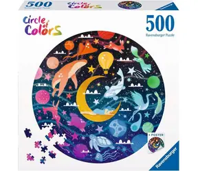 Ravensburger Rundpuzzle: Träume / 500 Teile / ab 12 Jahren