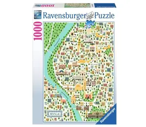Ravensburger Sevilla auf der Karte / 1000 Teile / ab 14 Jahren
