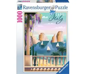 Ravensburger Postkarte aus Capri / 1000 Stück / ab 14 Jahren