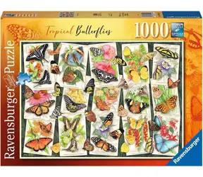 Ravensburger Tropische Schmetterlinge / 1000 Stück / ab 14 Jahren