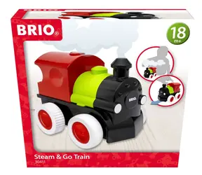 Brio Steam & Go Dampfeisenbahn / ab 18 Monaten