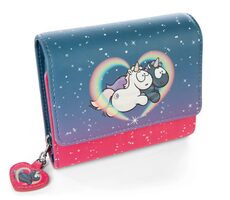 Nici Geldbörse Unicorn Star Bringer & Moon Keeper / 12x10cm / GREEN-Kollektion 