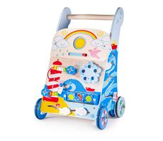 Bigjigs Baby Aktiver Meereswanderer aus Holz / ab 12 Monaten