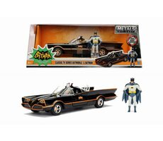 Batman 1966 Classic Batmobil aus Druckguss / Maßstab: 1:24 / ab 8 Jahren