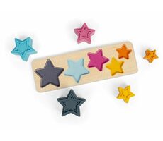 Bigjigs Toys Einsteckpuzzle Sterne / ab 1 Jahr