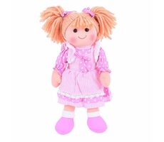 Bigjigs Toys Stoffpuppe Anna 34 cm / ab 0 Jahren