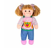 Bigjigs Toys Stoffpuppe Elsie 34cm / ab 0 Jahren