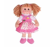 Bigjigs Toys Stoffpuppe Hayley 34 cm / ab 0 Jahren