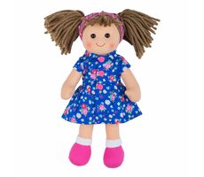 Bigjigs Toys Stoffpuppe Hollie 28 cm / ab 0 Jahren