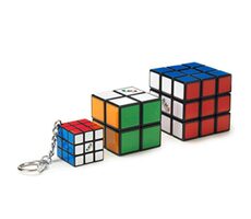 Spin Master Zauberwürfel Set Trio 3x3 + 2x2 + Anhänger / ab 8 Jahren