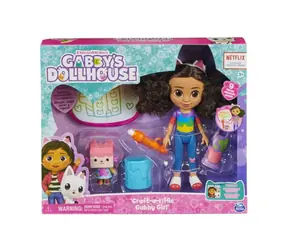 Spin Master Gabby's Dollhouse Delux Puppe mit Zubehör zum Gestalten / ab 3 Jahren