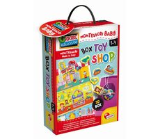 Liscianigioch Montessori Babybox - Spielzeugeinsatz / ab 1 Jahr