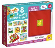 Liscianigioch Carotina Baby 8 Puzzle - Tiere / ab 1 Jahr