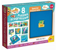 Liscianigioch Carotina Baby 8 Puzzle - Meer / ab 1 Jahr