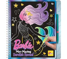 Liscianigioch Barbie Skizzenbuch Mer-Mazing Scratch Reveal / ab 4 Jahren