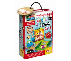 Liscianigioch Montessori Holzblöcke und Logic / ab 1 Jahr