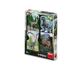 Dino Jurassic World 4x54 Teile / ab 3 Jahren