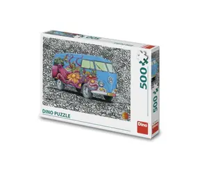Dino Hippies VW / 500 Teile / ab 10 Jahren 