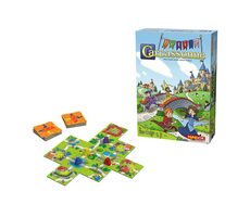 Mindok Kinder aus Carcassonne / Spieldauer: 20 Minuten / Anzahl der Spieler: 2 - 4 / ab 4 Jahren