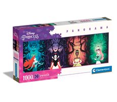 Clementoni - Puzzle Panorama - Disney Prinzessinnen / 1000 Teile / ab 14 Jahren 