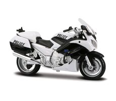 Maisto Yamaha FJR 1300A Generisches Regal weiß / Maßstab 1:18 / ab 3 Jahren 