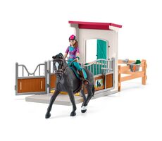 Schleich Horse Club 42709 Box für Pferde Lisa und Storm / ab 3 Jahren 