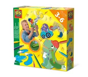 SES Kinderkunst - Dinosaurier in Bewegung / ab 3 Jahren 