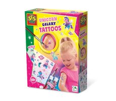 SES Galaxy - Tattoo Einhörner 32 Stück / ab 5 Jahren 
